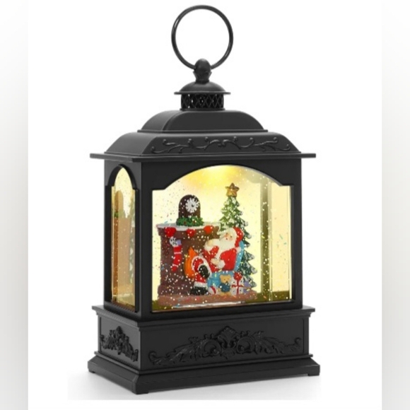 Snow globe Christmas Lantern Animated - Picture 1 of 4